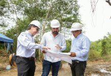 Aguas de Cartagena repara tubería en Pasacaballos